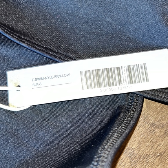 EVERLANE RENEW BIKINI BOTTOM SIZE XL BLACK NWT - Picture 4 of 5